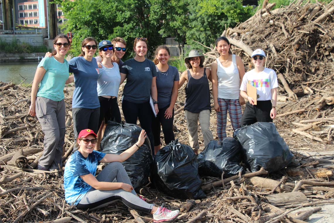 The U of T Trash Team created an inventory of the trash collected in the Don River