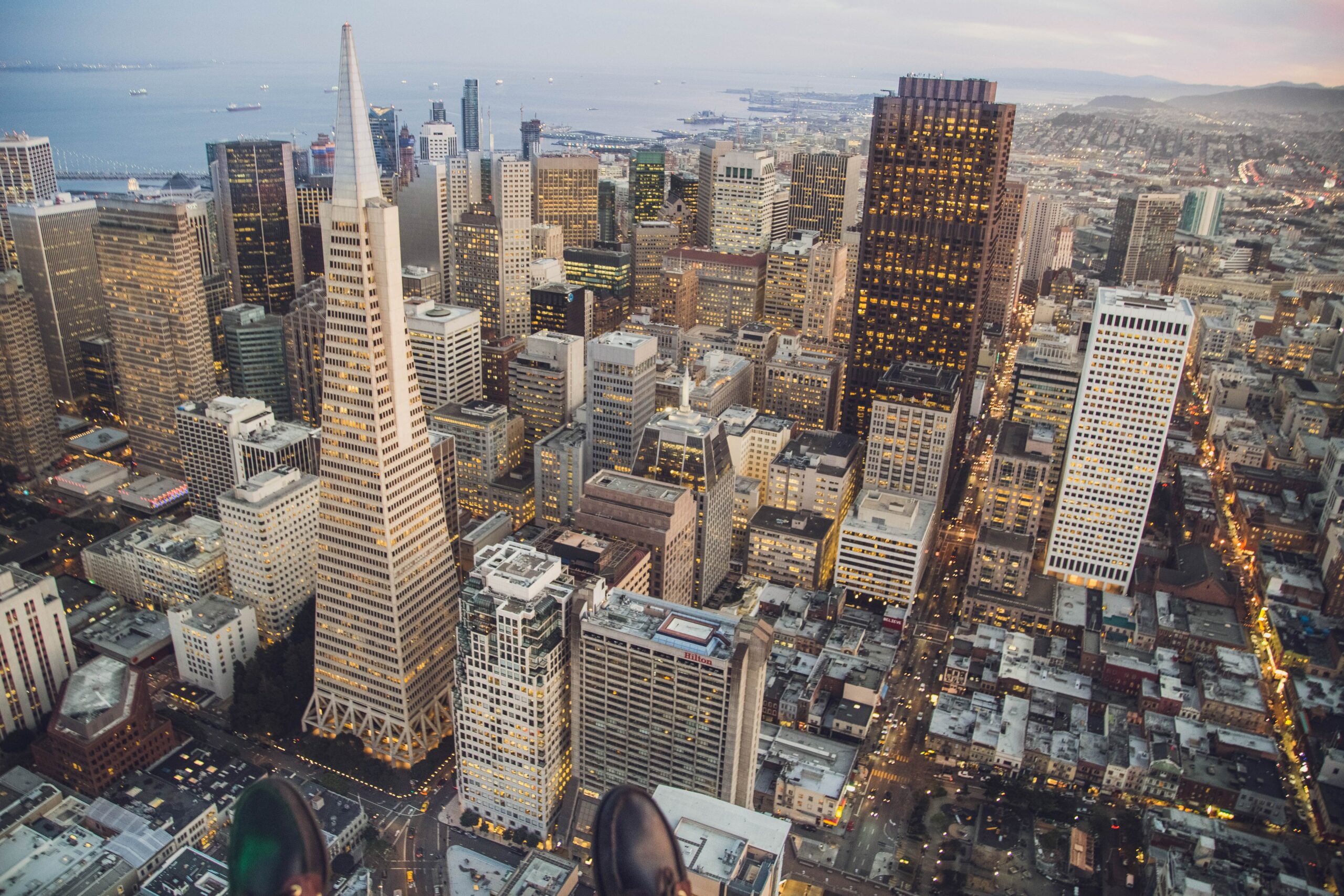 Aerial photo of San Francisco