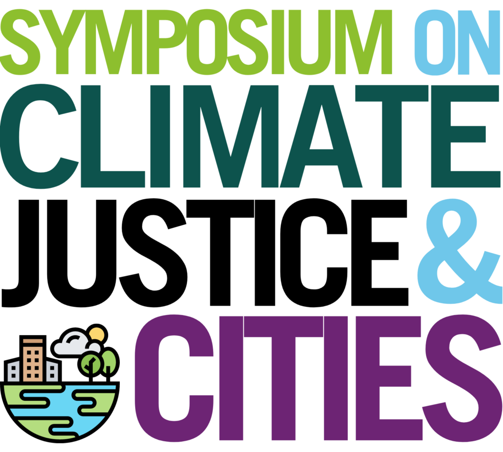 The logo of the Symposium on Climate, Justice & Cities