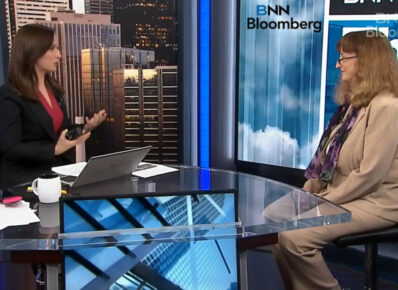 Karen Chapple in the Media BNN Bloomberg