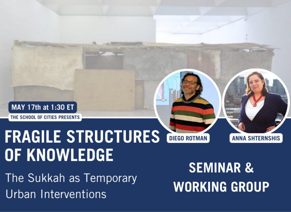 Fragile Structures of Knowledge event image with two speakers headshots