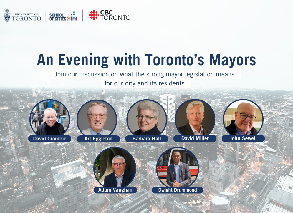 An Evening with Toronto’s Mayors event photo