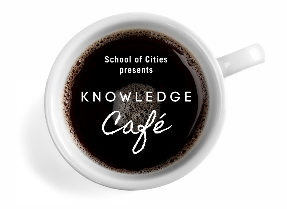Knowledge Cafe in a coffee mug