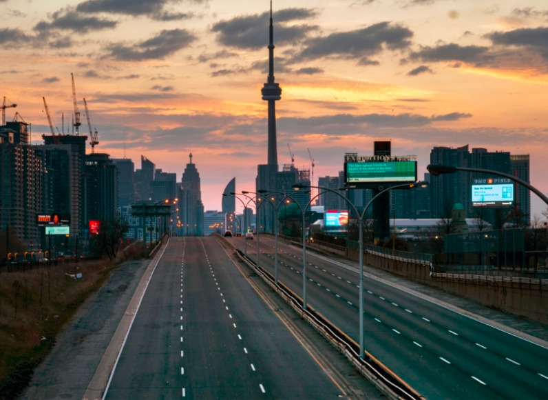 A picture by CTV News Toronto of the Gardiner Expressway.