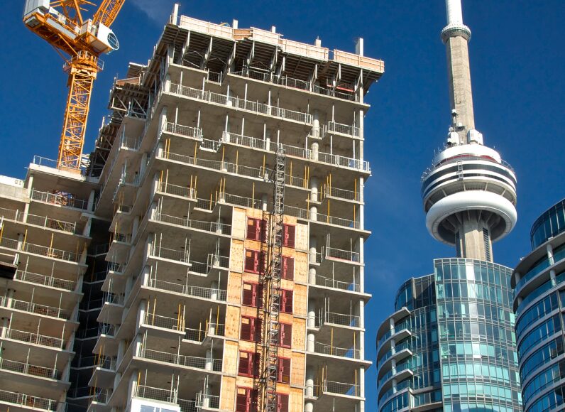 condo being constructed in toronto