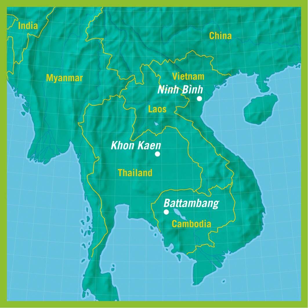 map of southeast asia