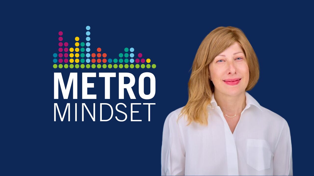 Alexandra Flynn and Metro Mindset logo