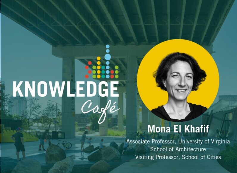 Mona El Khafif Knowledge Cafe banner